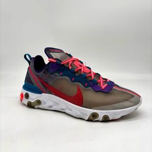 Nike React Element 87 'Red Orbit' Sneakers